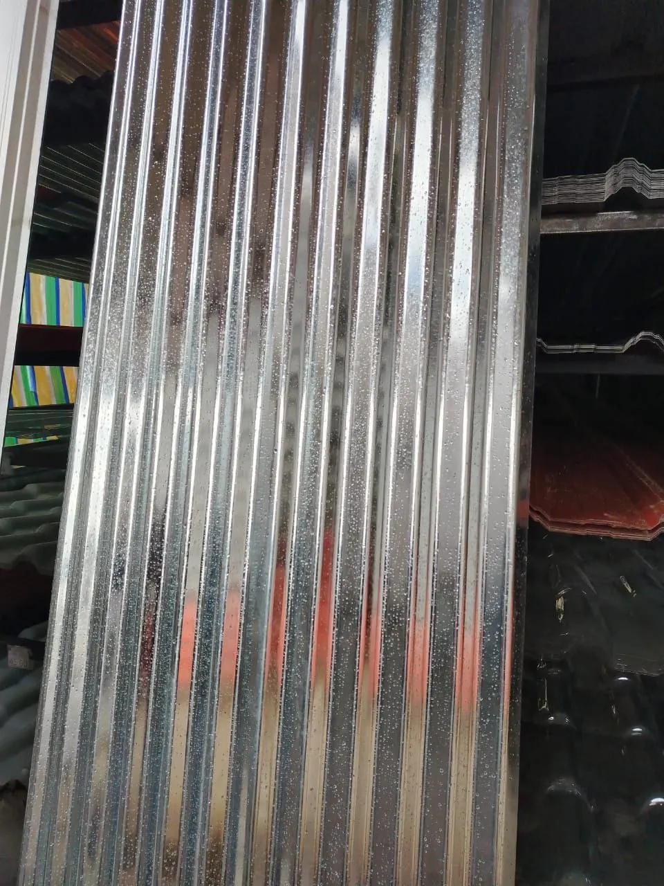 Planchas de zinc ondulado